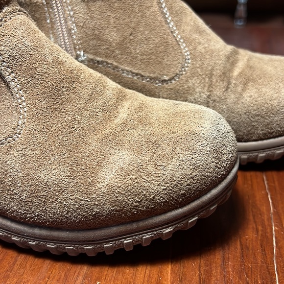 KHOMBU Womens Leather Winter Boots Size 8M. - Picture 3 of 12